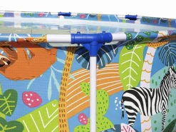 Bestway VidaXL Piscina desmontable Steel Pro redonda Ø305x66 cm Azul New