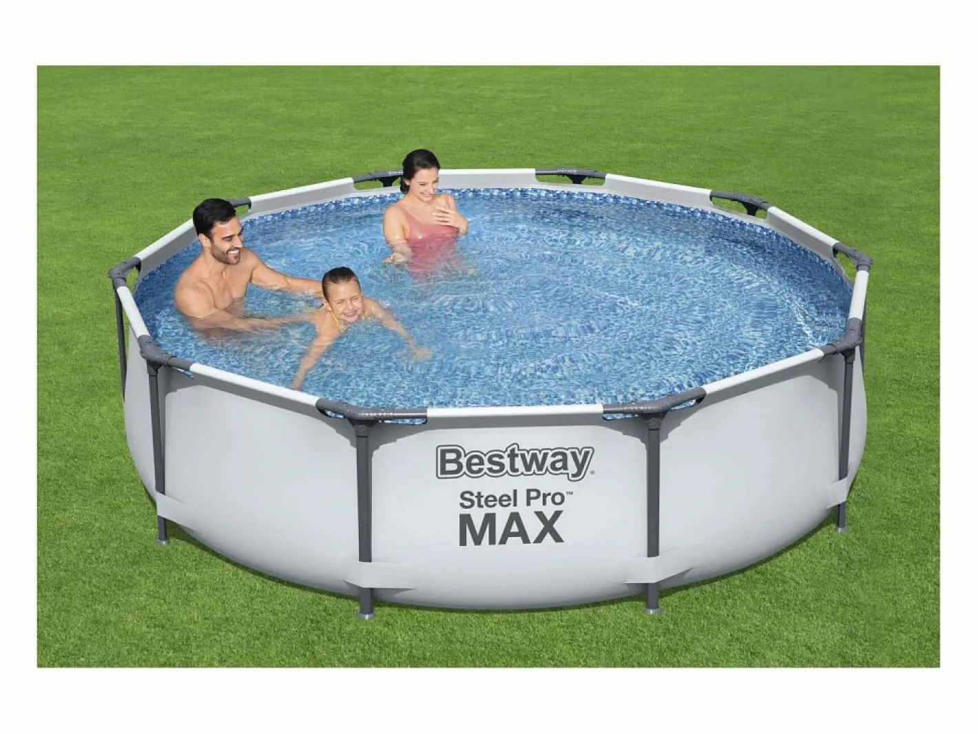 VidaXL Piscina desmontable Steel Pro Max 4678L Ø305x76 cm^Bestway Hot