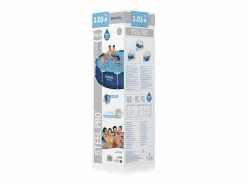 Bestway Piscina Tubular|VidaXL Piscina Steel Pro 4678L paredes anticorrosión Ø305 cm