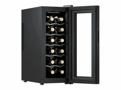 Vinoteca|Vinoteca Cecotec Bolero GrandSommelier 1250 CoolCrystal 12 botellas con luz LED E 64,5 cm