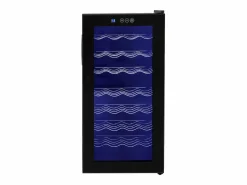 Monstershop Vinoteca Oriva 78L con LED multicolor sincronizable con música Negro Best