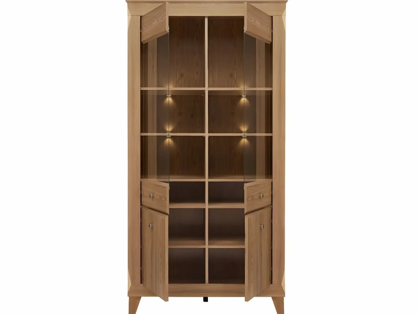 Vitrina 4 puertas Raya Madera^Petits-Meubles Hot