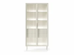 Vitrina, cachemira, 91,5 x 194,6 x 39,3 cm Beige Hot