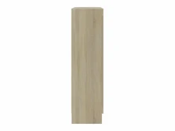 vidaxl Vitrina|Vitrina de madera contrachapada color roble 82,5x30,5x115 cm