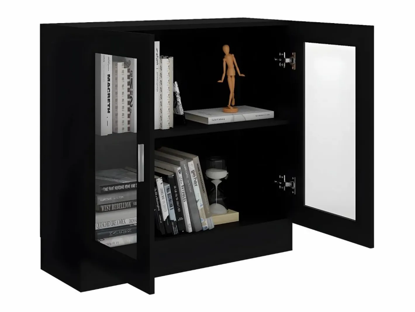 Vitrina de madera contrachapada 82,5x30,5x80 cm^Clicnbuy Online