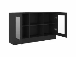 Vitrina|Vitrina de madera contrachapada 120x30,5x70 cm ES904203