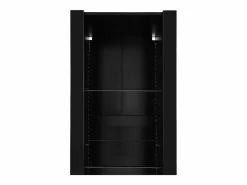 Vitrina - Vitrina con luces LED y 3 estantes de cristal - para salón y dormitorio^ Sale