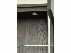 Vitrina 100x200x41 cm Sevilla SEV26-2 Negro