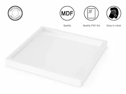 Vladon Cuenco decorativo Maya, moderno Plato decorativo cuadrado, de alto brillo (20 x 1,8 x 20 cm)^ Clearance