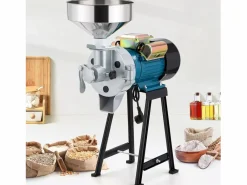 DripeX Materiales Y Utensilios De Cocina|2200W Molino de harina seca y húmeda 2 en 1, 50x26x70cm, para cereales, paja - enchufe de la UE