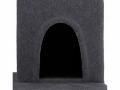 Garden Furniture Juego De Animales|Wundir Rascador para gatos con postes de sisal gris oscuro 154 cm