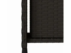 Garden Furniture Armario De Jardín|Ylira Armario de almacenaje de jardín ratán PE 50x55x115 cm