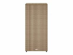 Ylira Armario de almacenaje de jardín ratán PE 50x55x115 cm^Garden Furniture Hot