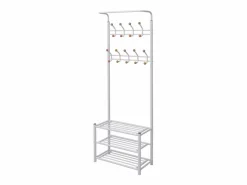 Garden Furniture Perchero|Yngulf Perchero de ropa con repisa para zapatos 68x32x182,5 cm