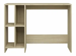 Yvo-Jan Escritorio notebook contrachapado roble Sonoma 102,5x35x75 cm^Garden Furniture New