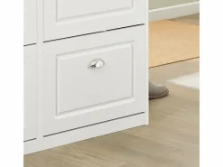 Sobuy Zapatero|Mueble De Almacenaje|Zapatero con 4 Puertas Organizador para Zapatos 105 x 24 x 83 cm FSR79-W ES