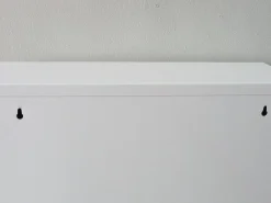 ebuy24 Zapatero Pisa de 9 puertas en metal . Se entrega completamente montado. Blanco Best
