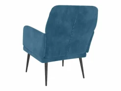 Zarina Sillón de terciopelo 62x79x79 cm^Garden Furniture Clearance