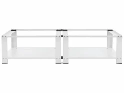 Zócalo lavadora doble con balda base 150 kg/soporte^ML-DESIGN Sale